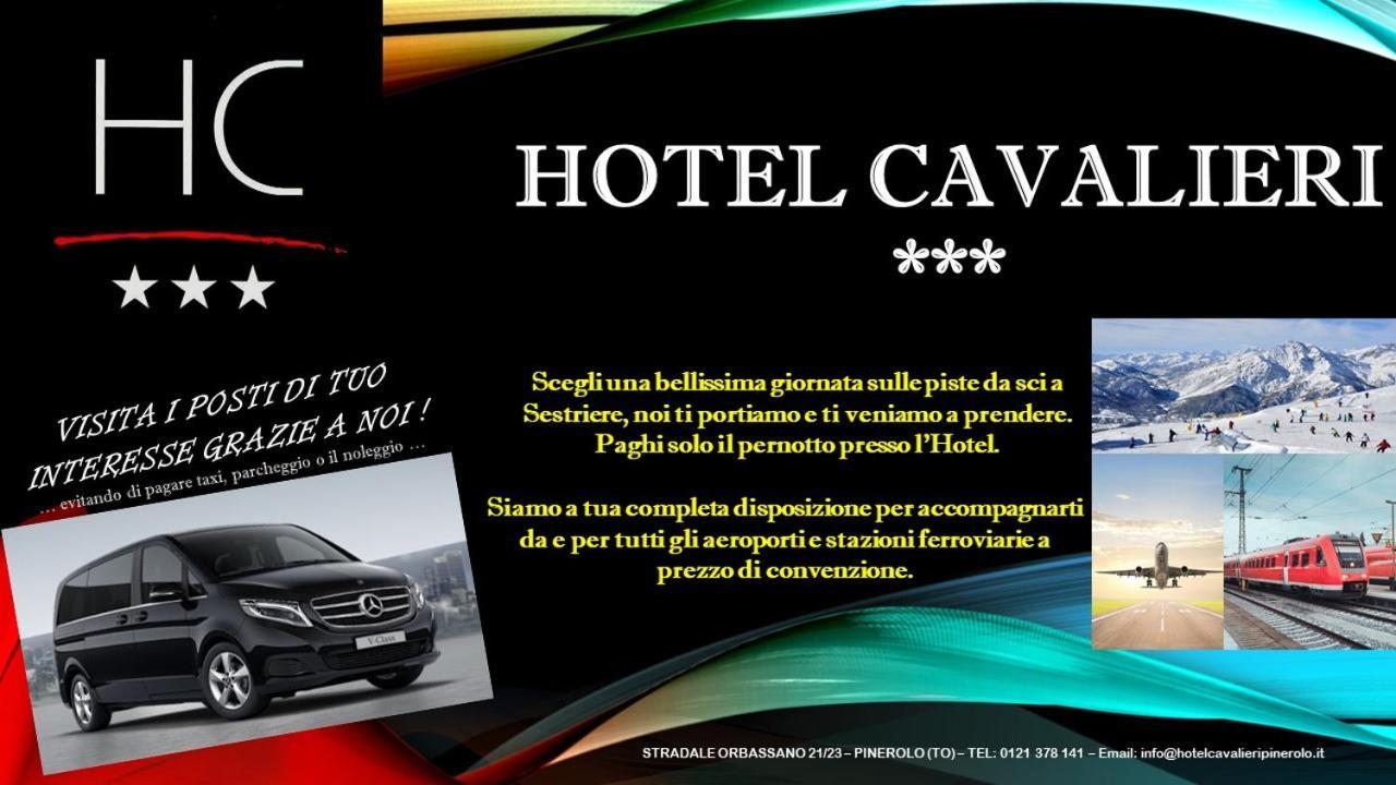 Hotel Cavalieri Pinerolo Bagian luar foto